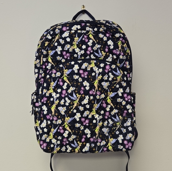 Vera Bradley Disney Tinker Bell's Flight Essential Large Backpack - Picture 11 of 11